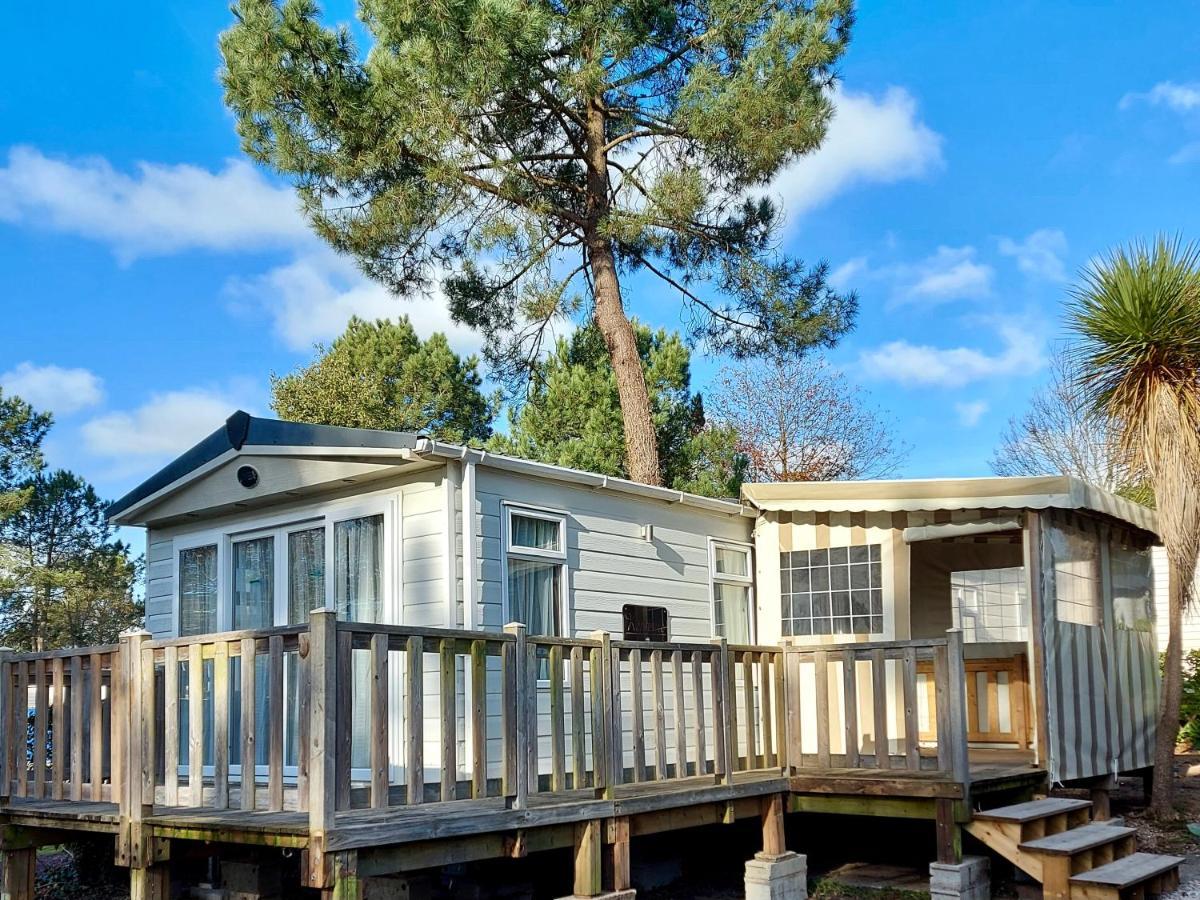 Mobilhomes 6 et 8 personnes PONT AVEN Kerlann Draps fournis Eksteriør bilde