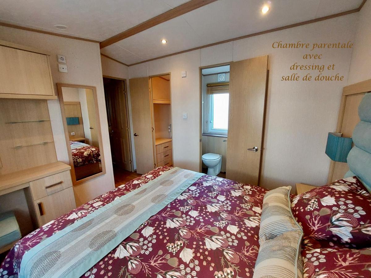 Mobilhomes 6 et 8 personnes PONT AVEN Kerlann Draps fournis Eksteriør bilde
